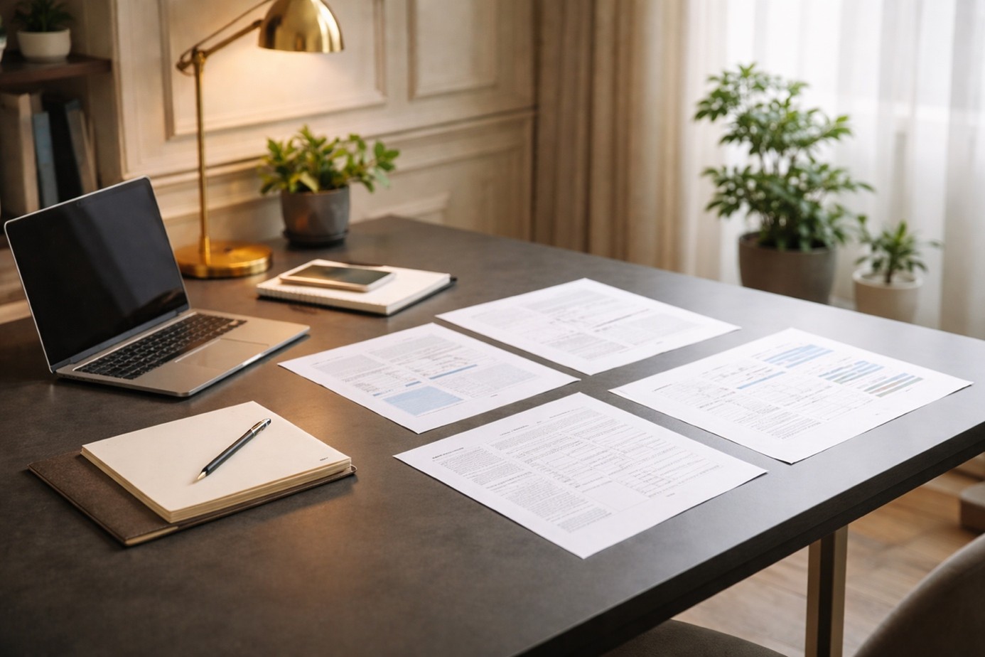 Photo d'un bureau